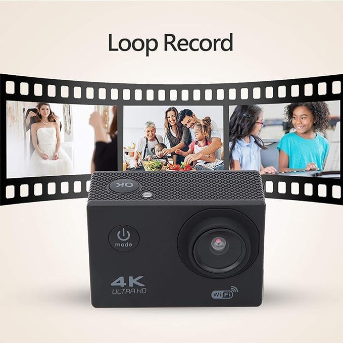 HD 1080P Outdoor WiFi Sports Camera