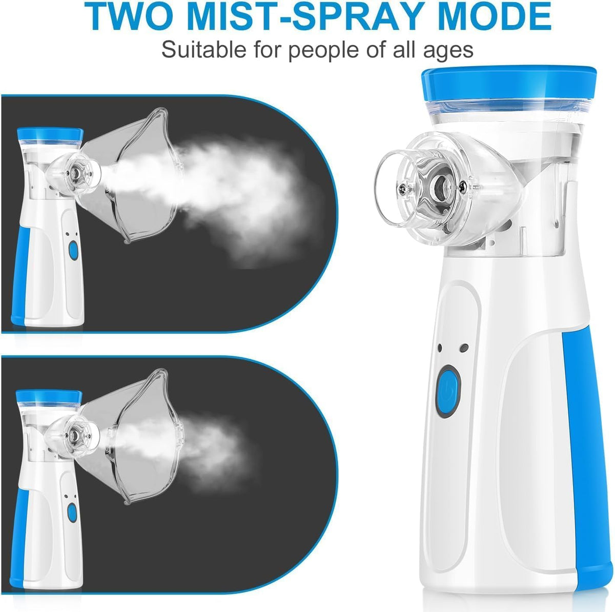 Mini Portable Nebulizer Handheld steam inhalator