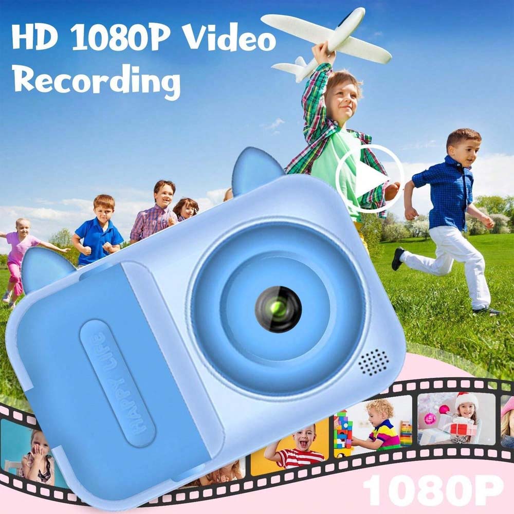 Kids Instant Print Camera 1080P Digital