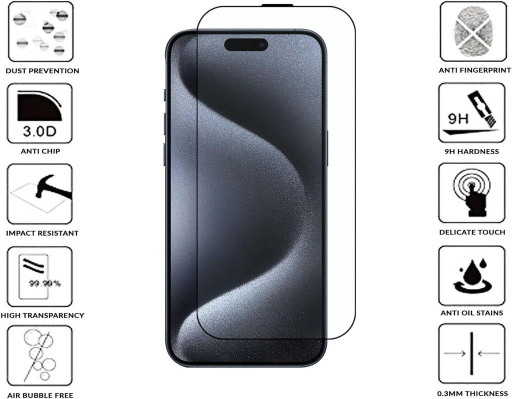 Tempered Glass Screen Protector for 16 Series