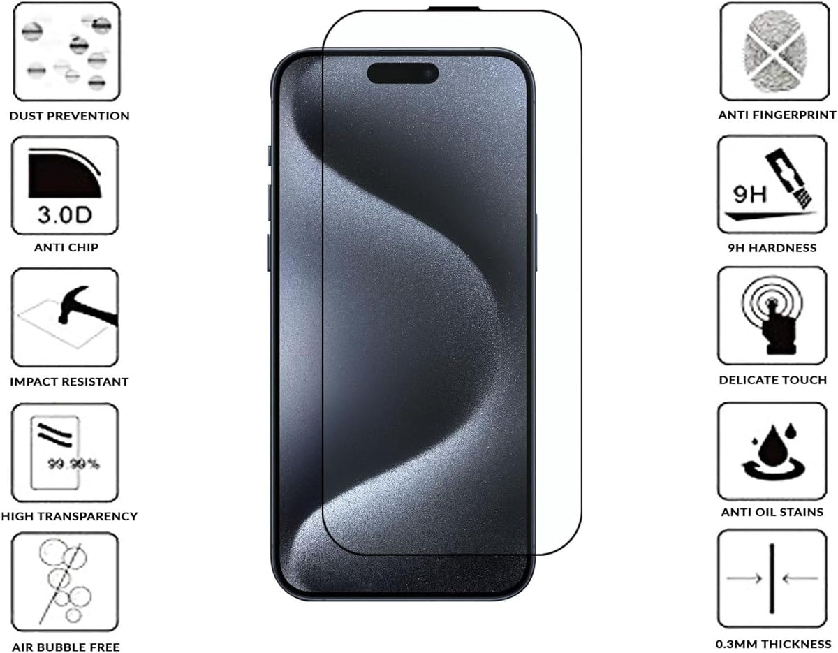 Tempered Glass Screen Protector for 16 Series