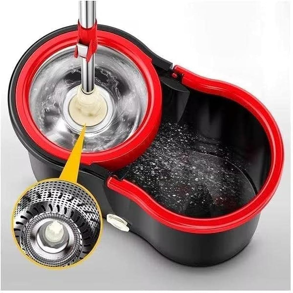 Easy Spin Mop and Bucket Set with 360°