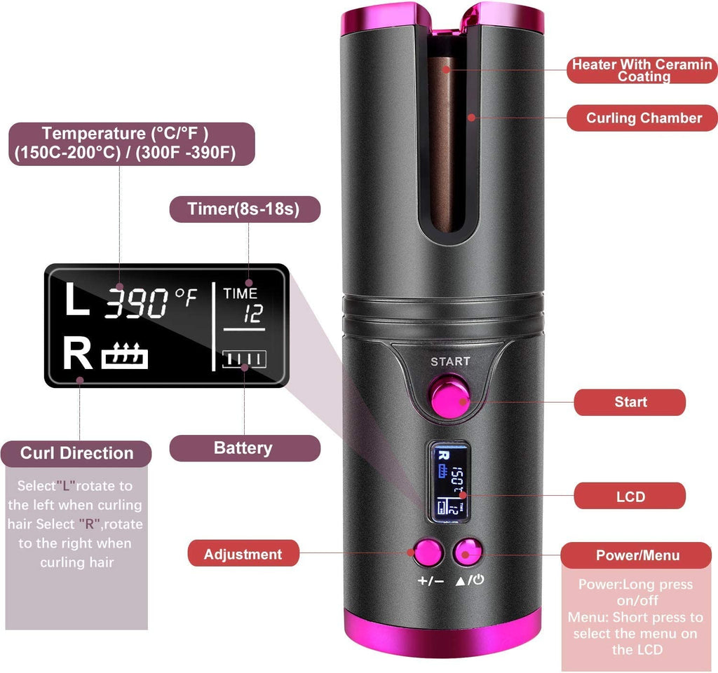 Cordless Hair Curler