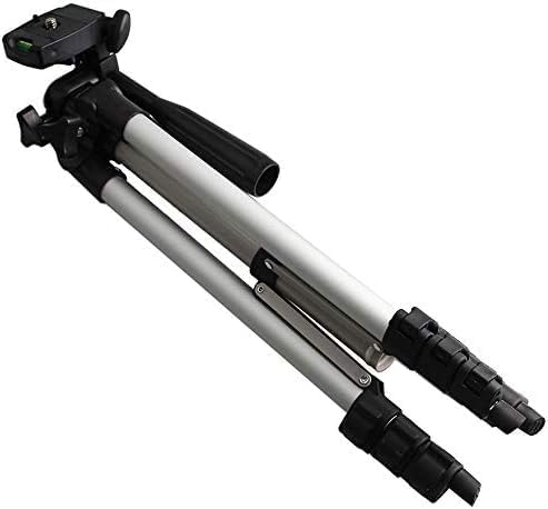 Black and Silver 50-Inch Camera Tripod Stand