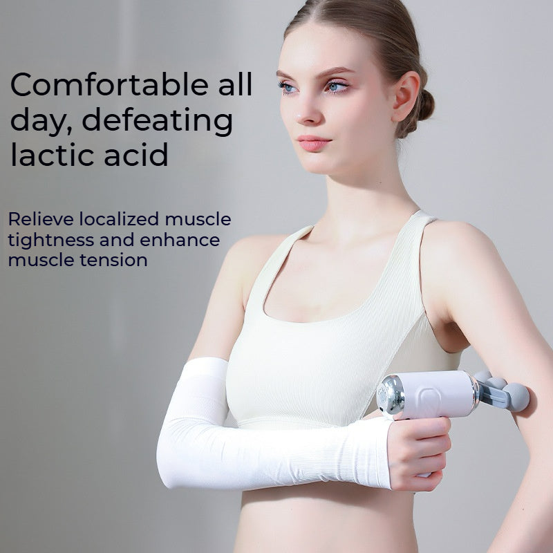 3-Head Mini Portable Massage Gun with 6 Speed Levels