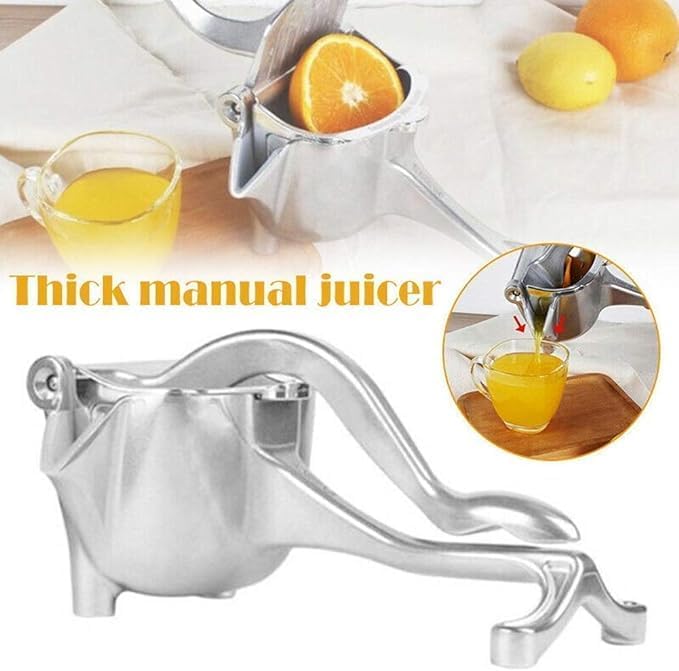 Manual Fruit Juicer | Steel Handle, Hand