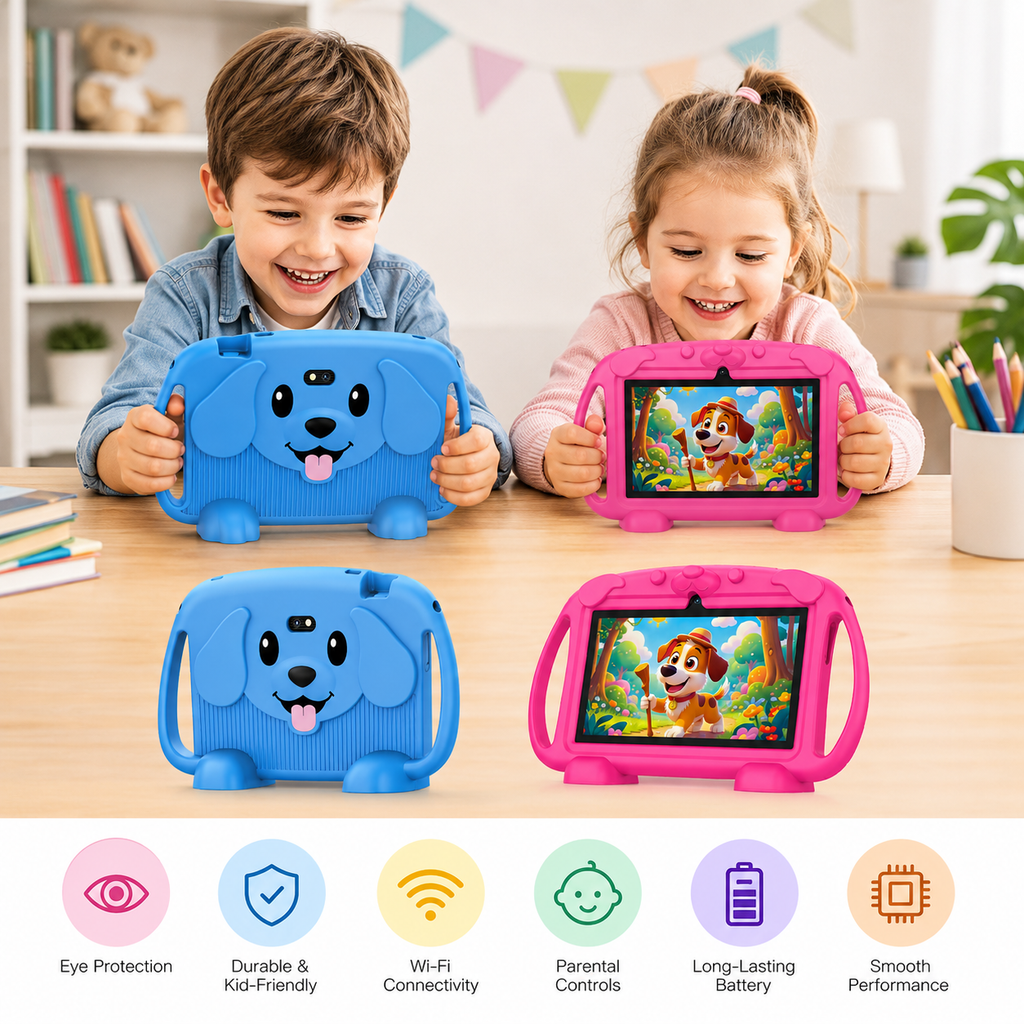 Kids Tab M80 7-Inch HD Educational Tablet with Android OS