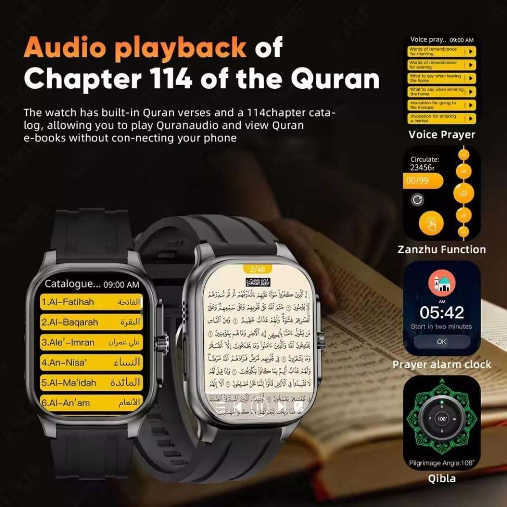 M77 Max Islamic Smartwatch