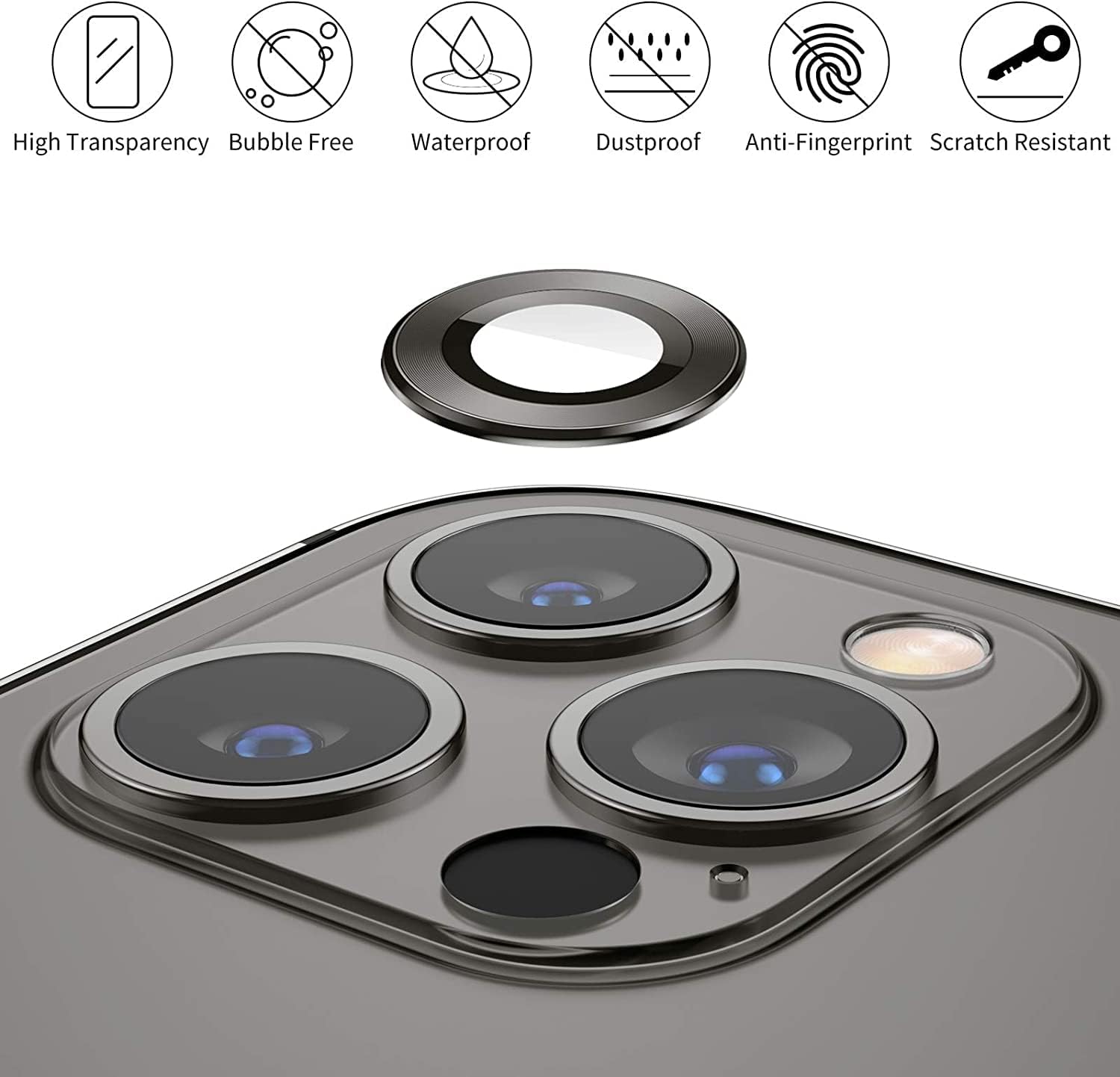 Camera Lens Protector for iPhone 13 Pro