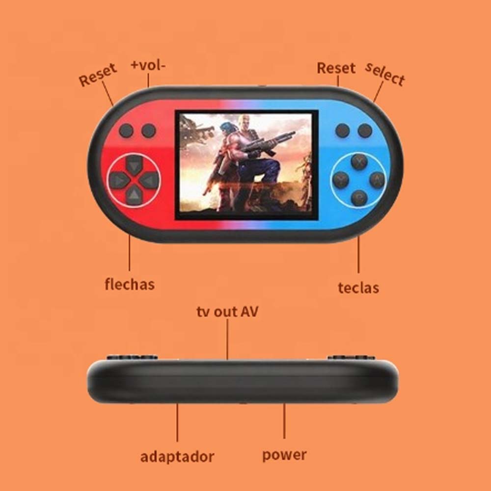 Q8 520-in-1 Handheld Game Player