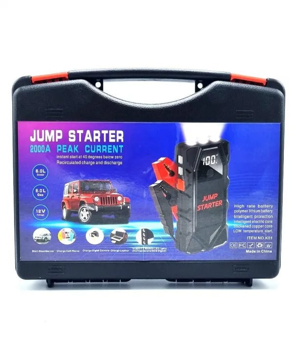 Jump Starter Car Starter & Emergency Battery Charger Power Bank