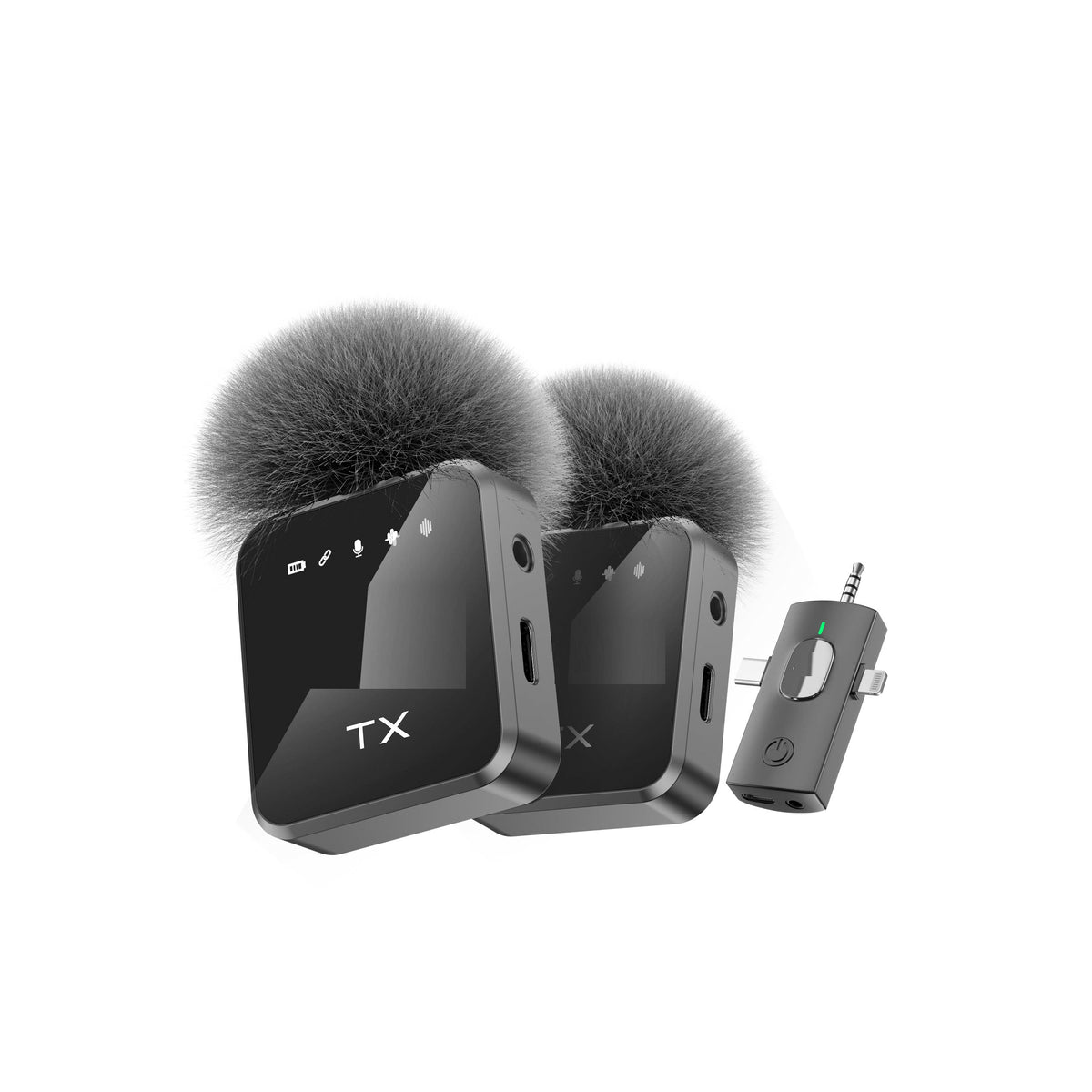 3-in-1 Lavalier Wireless Microphone