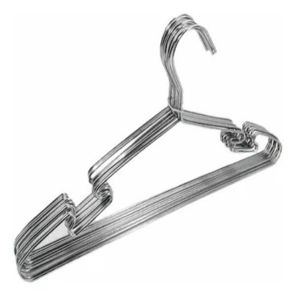 Stainless Steel Flexible Sturdy Clothes Hangers Set