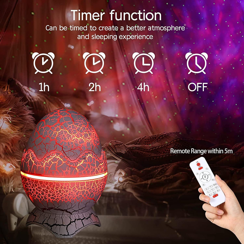 Galaxy Projector Dinosaur Egg