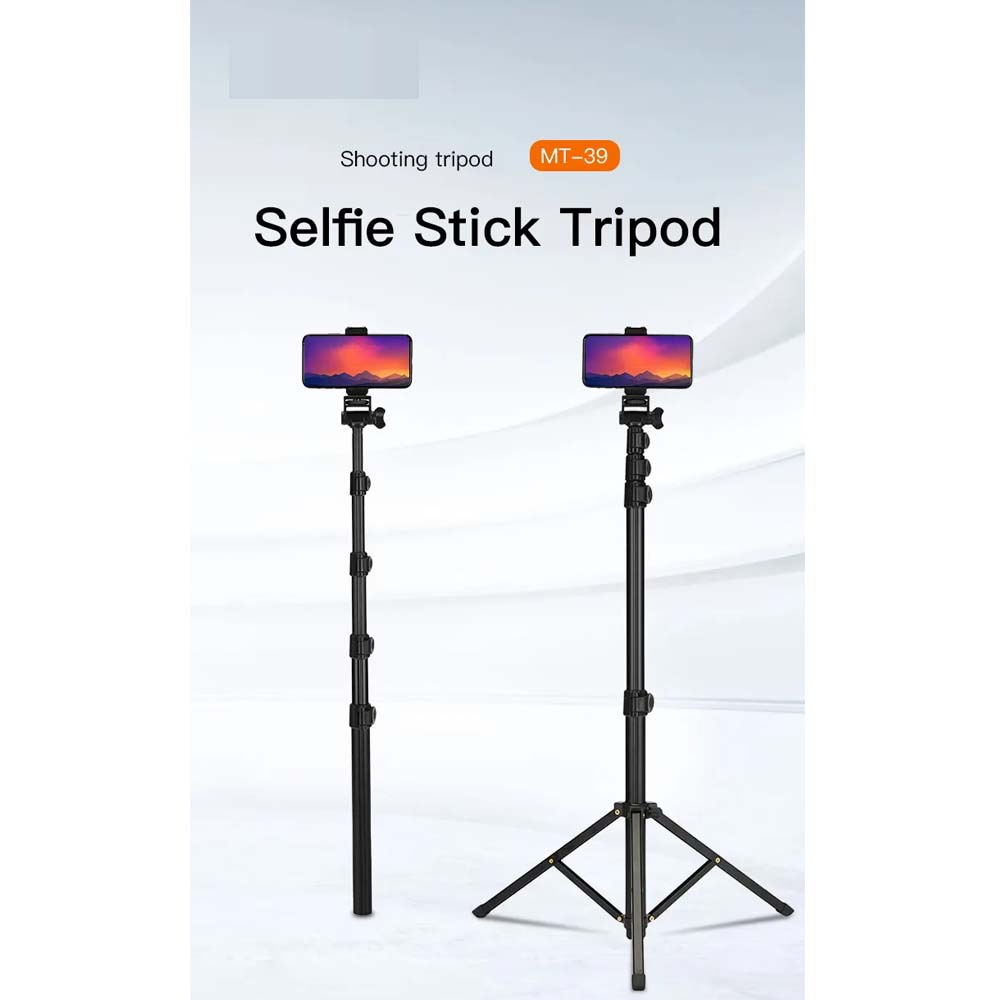 MT-39 2-in-1 Portable Tripod & Selfie Stick