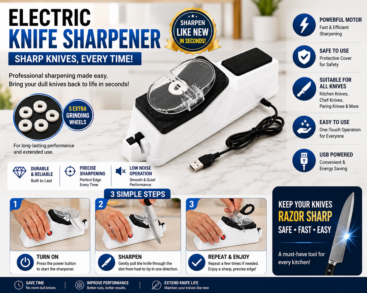 Premium Electric Knife Sharpener