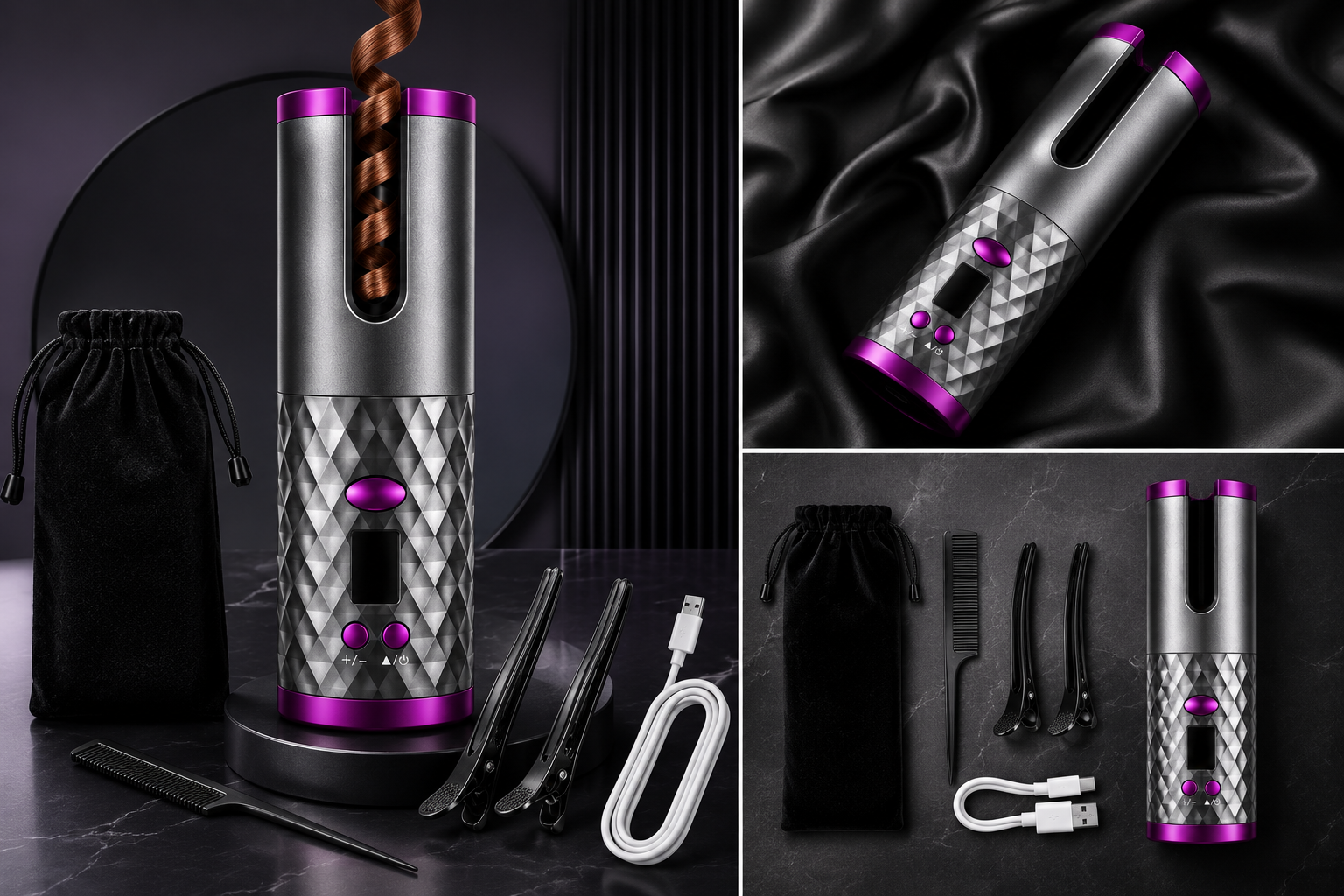 Cordless Hair Curler