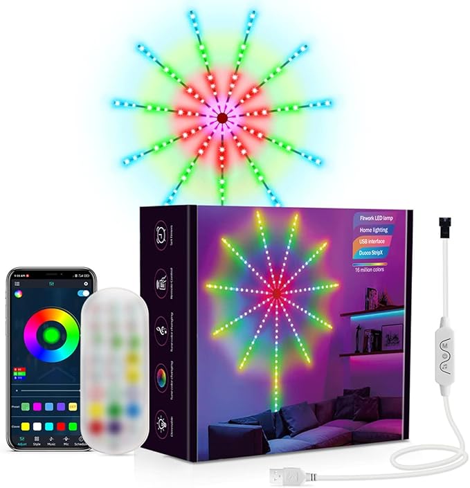 Smart Firework| USB Powered Room Decor