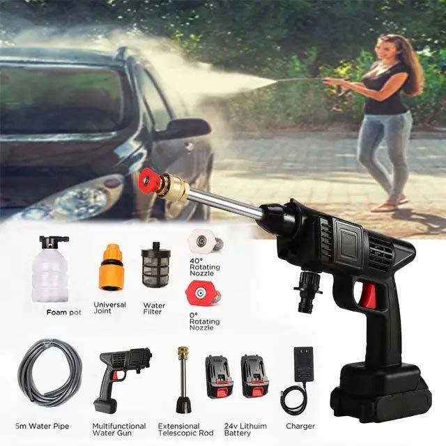 Heavy Duty Cordless Portable Battery Washer