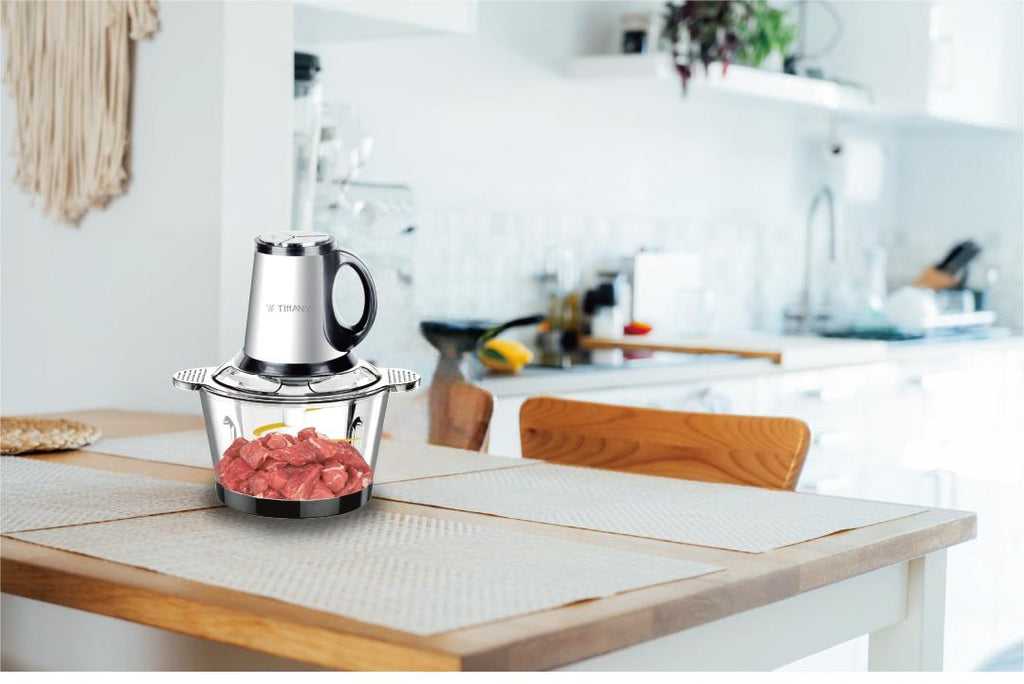 Stainless Steel Electric Blender & Meat Grinder