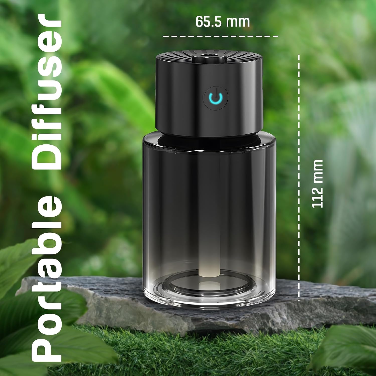Portable Car Fragrance Diffuser with Essential Oil