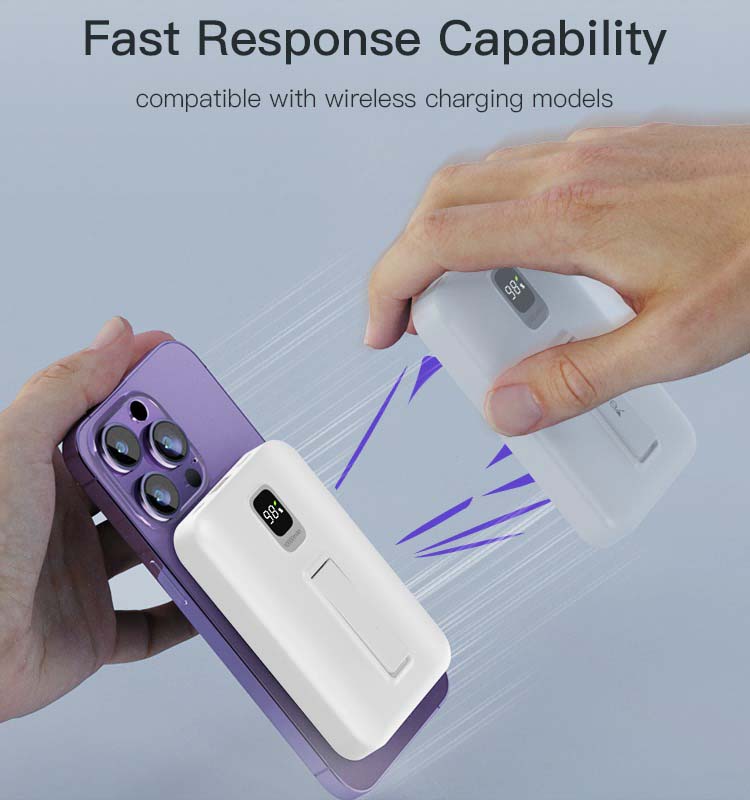 10000mAh Wireless Fast Charging MagSafe Battery Pack
