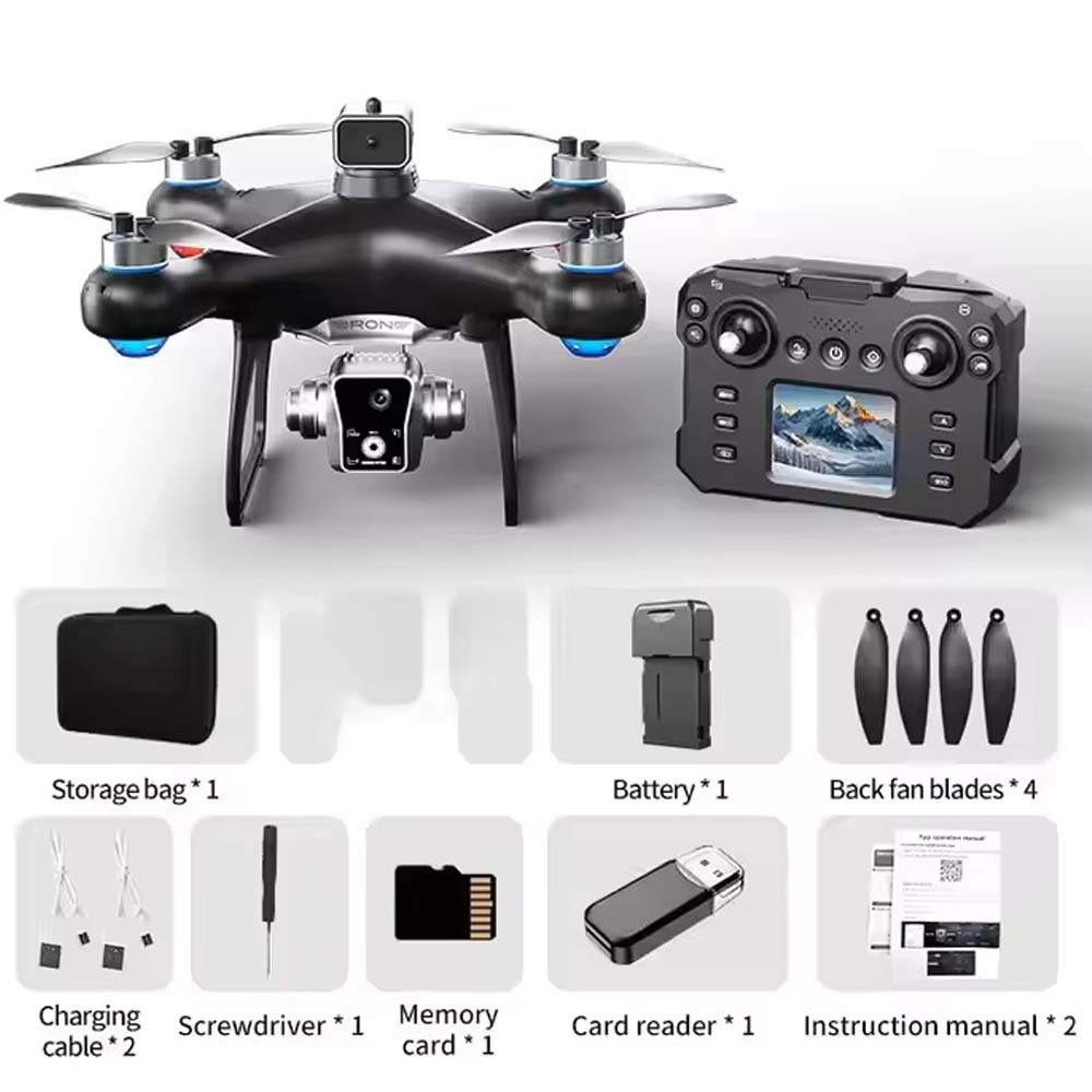 KY102 Drone with Screen Remote Control