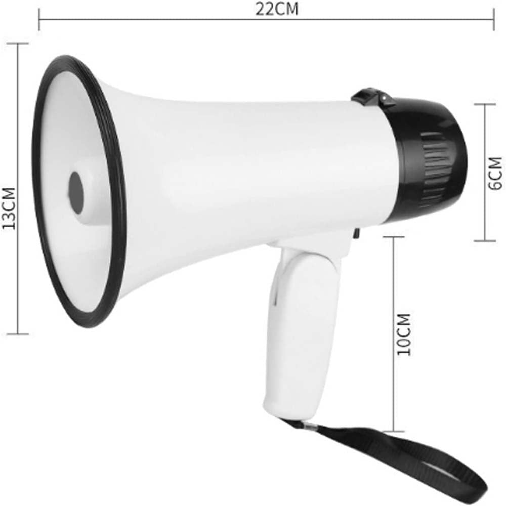 Portable Megaphone Bullhorn 25W Rechargeable
