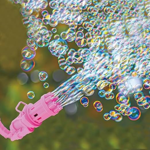 8-Hole Automatic Bubble Toy