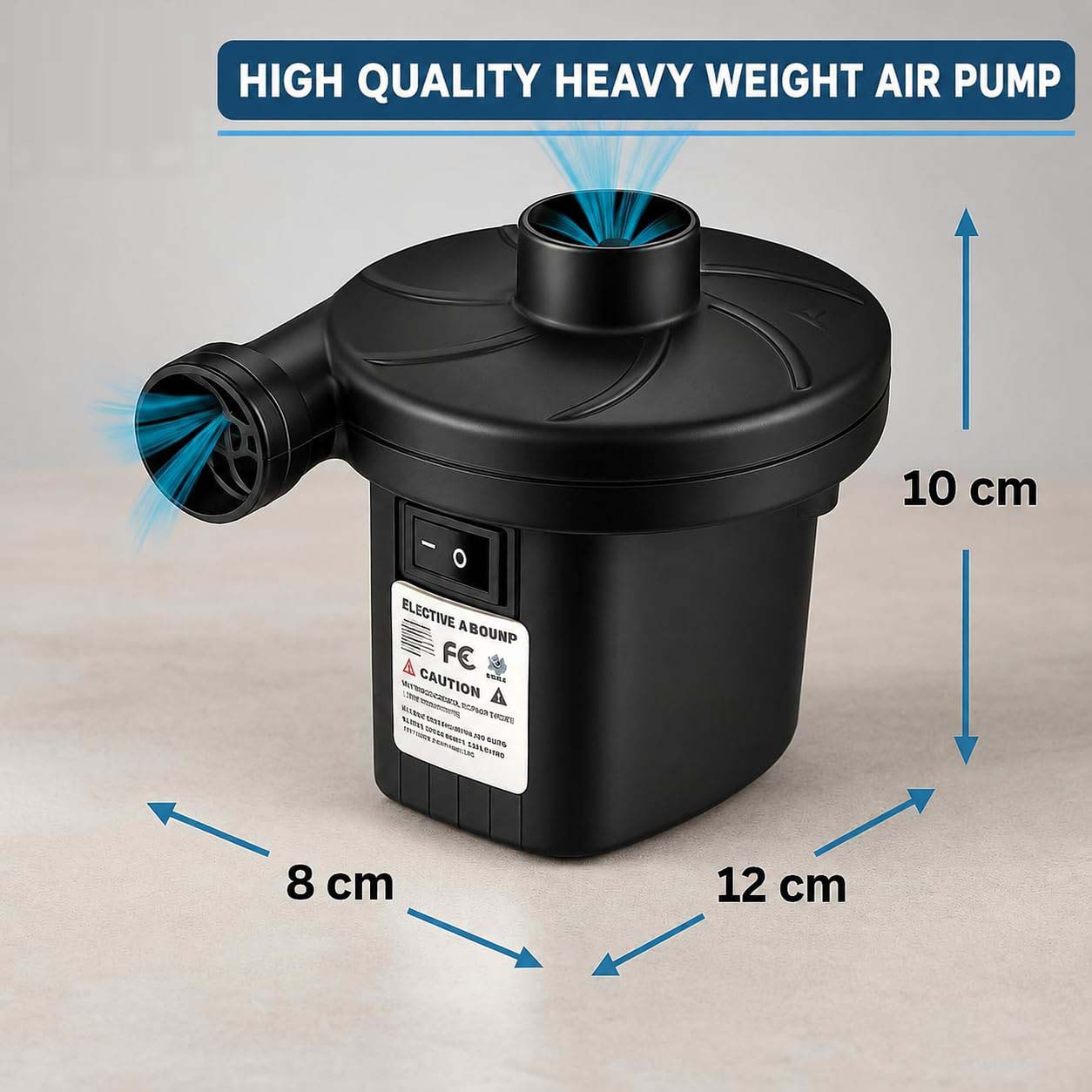 Electric Air Pump for Inflatable Pools