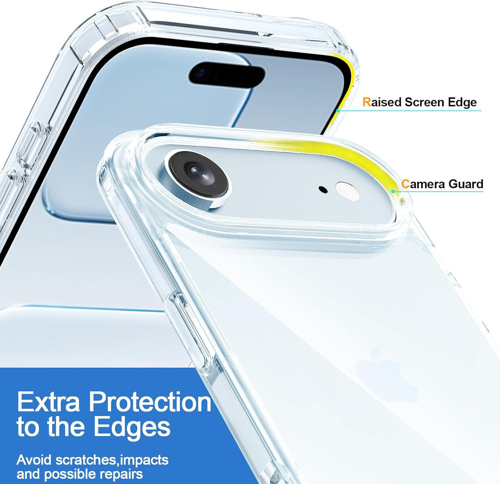 Crystal Clear Case for iPhone 17 Air 6.5"
