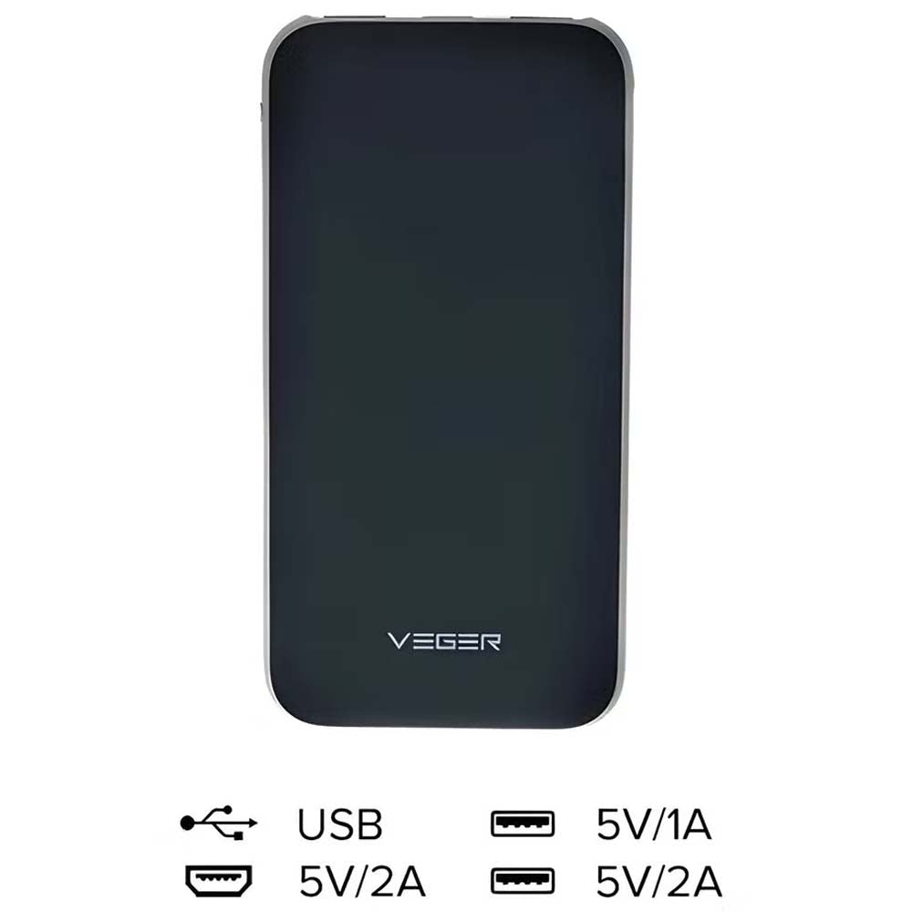 VEGER 25000mAh Power Bank 92.5W high-speed portable charger