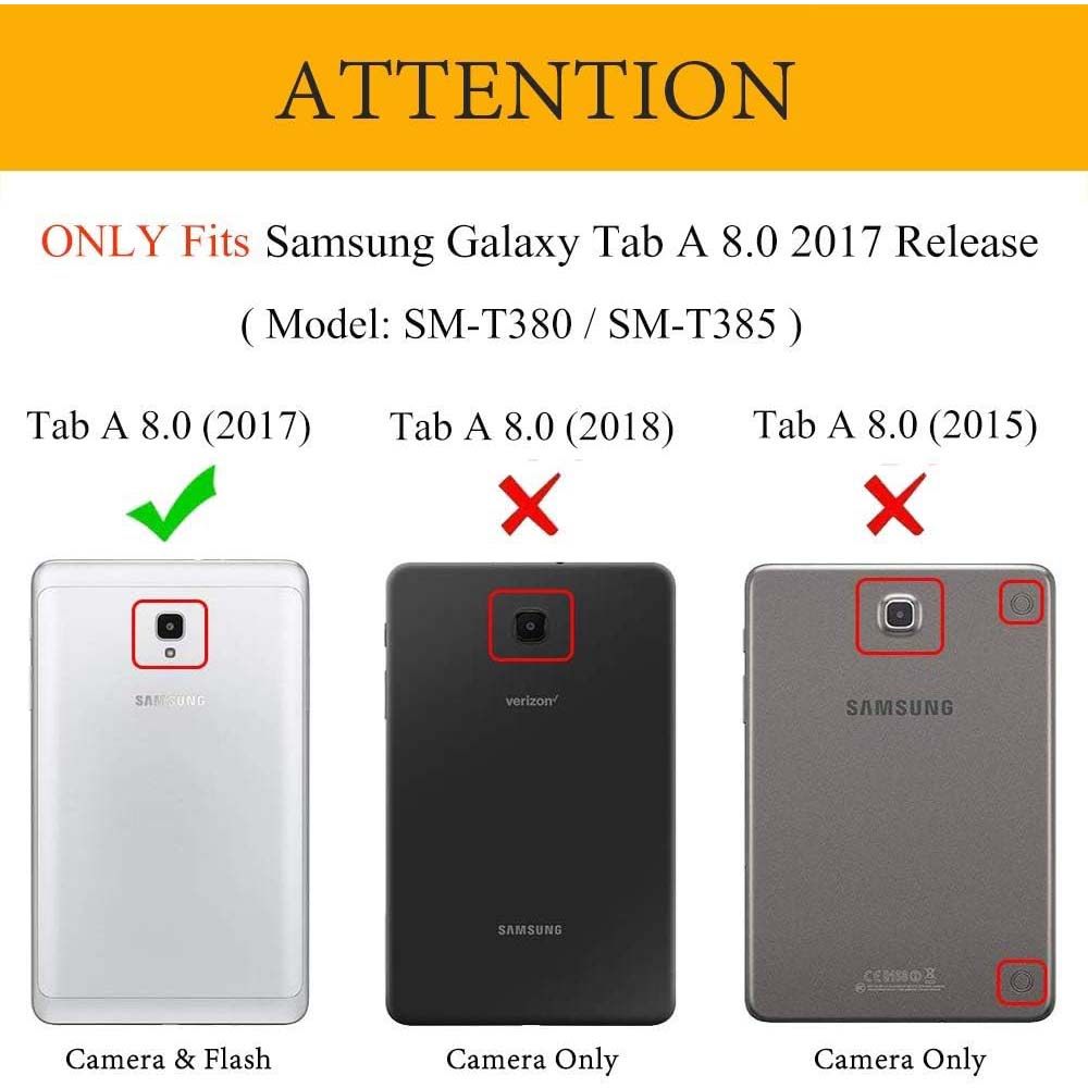 360° Rotating PU Leather Cover