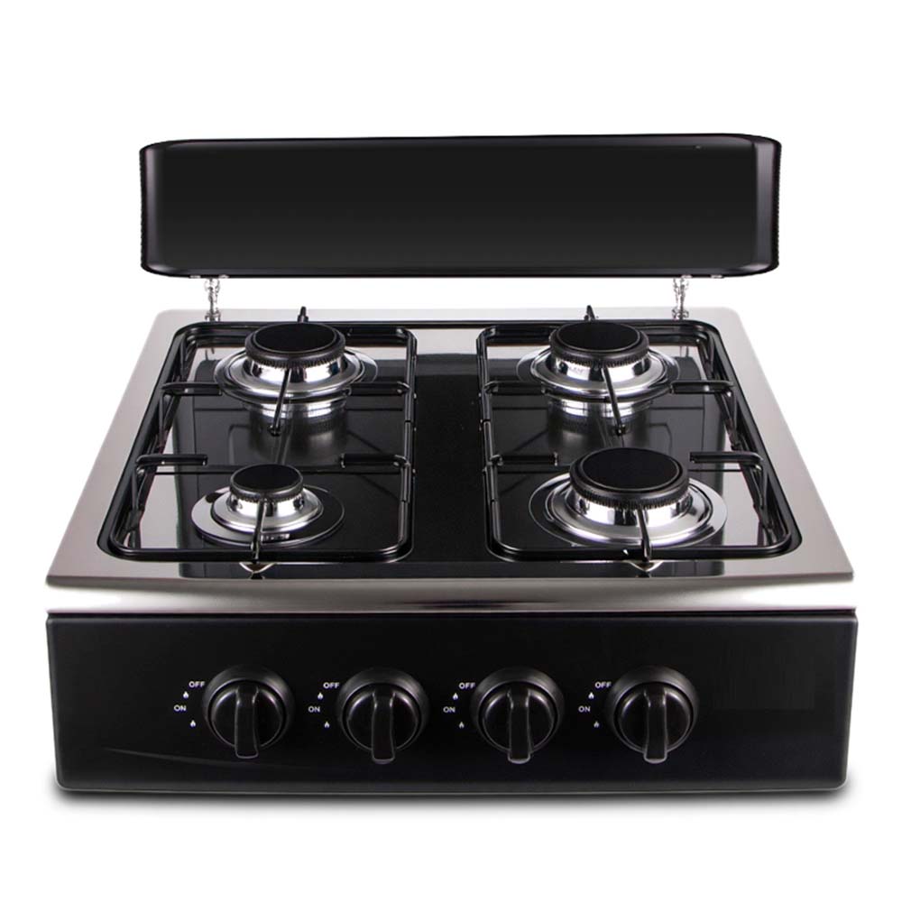 4-Burner Outdoor Gas Stove with Detachable