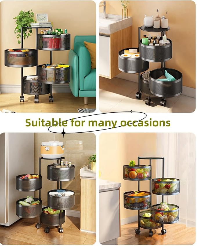5-Tier Kitchen Storage Shelf