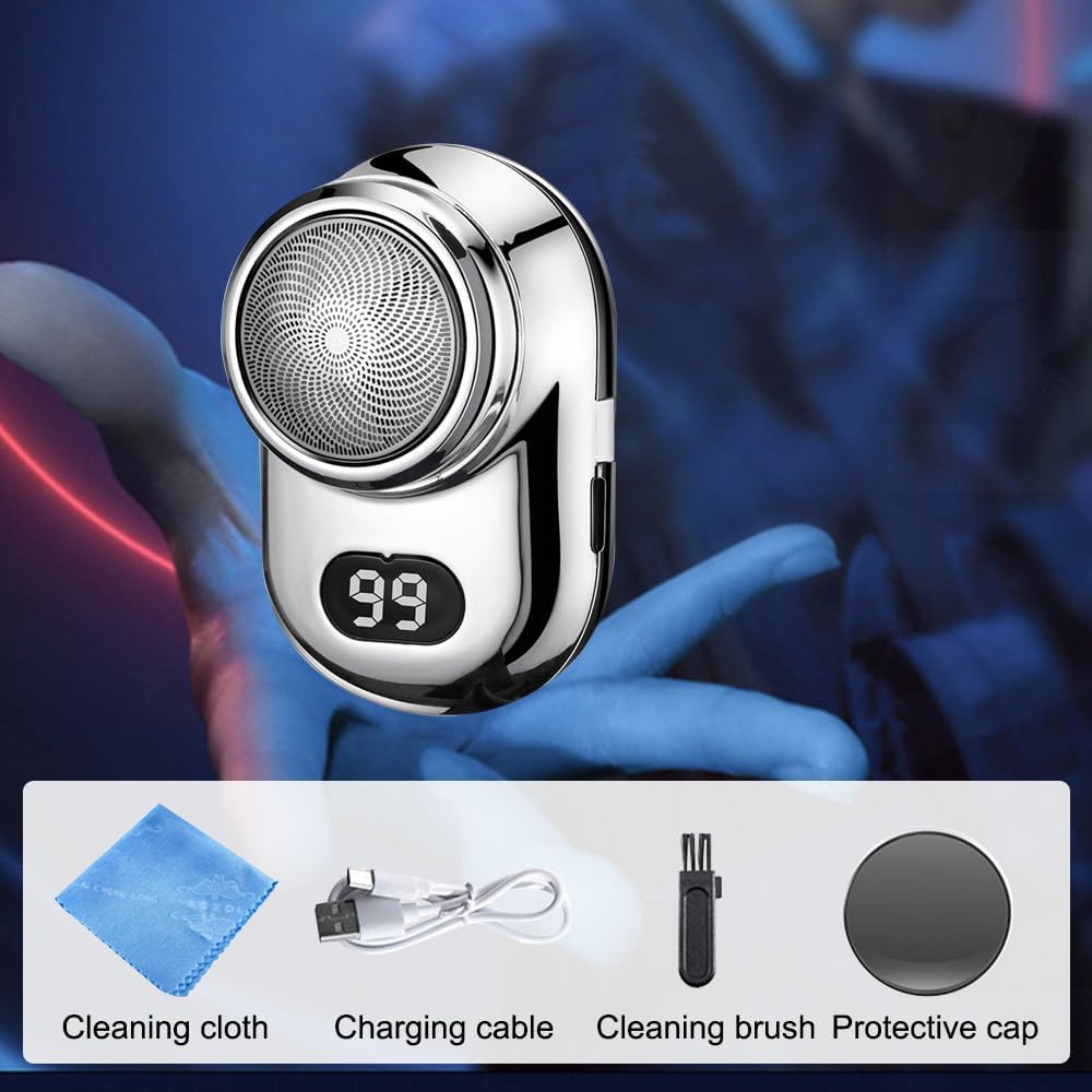 Fast Charging Digital Display Mini Shaver