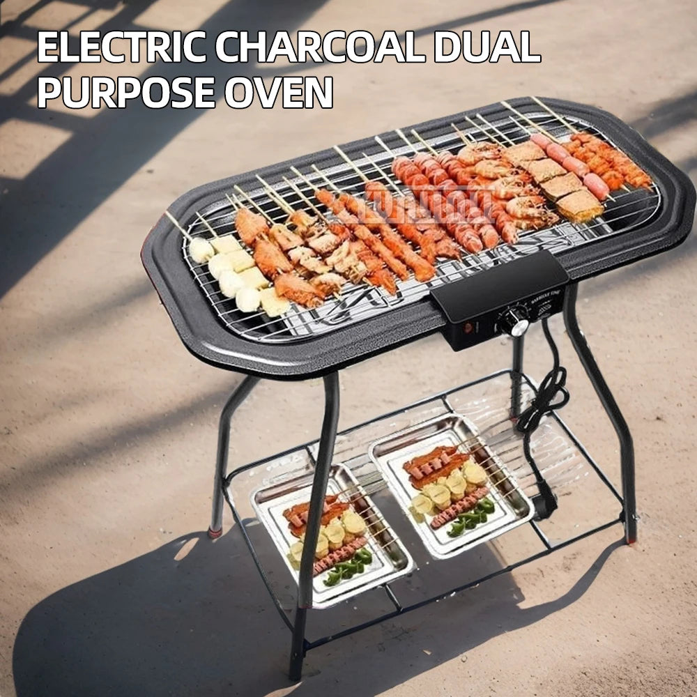 Electric Table Top Grill Griddle