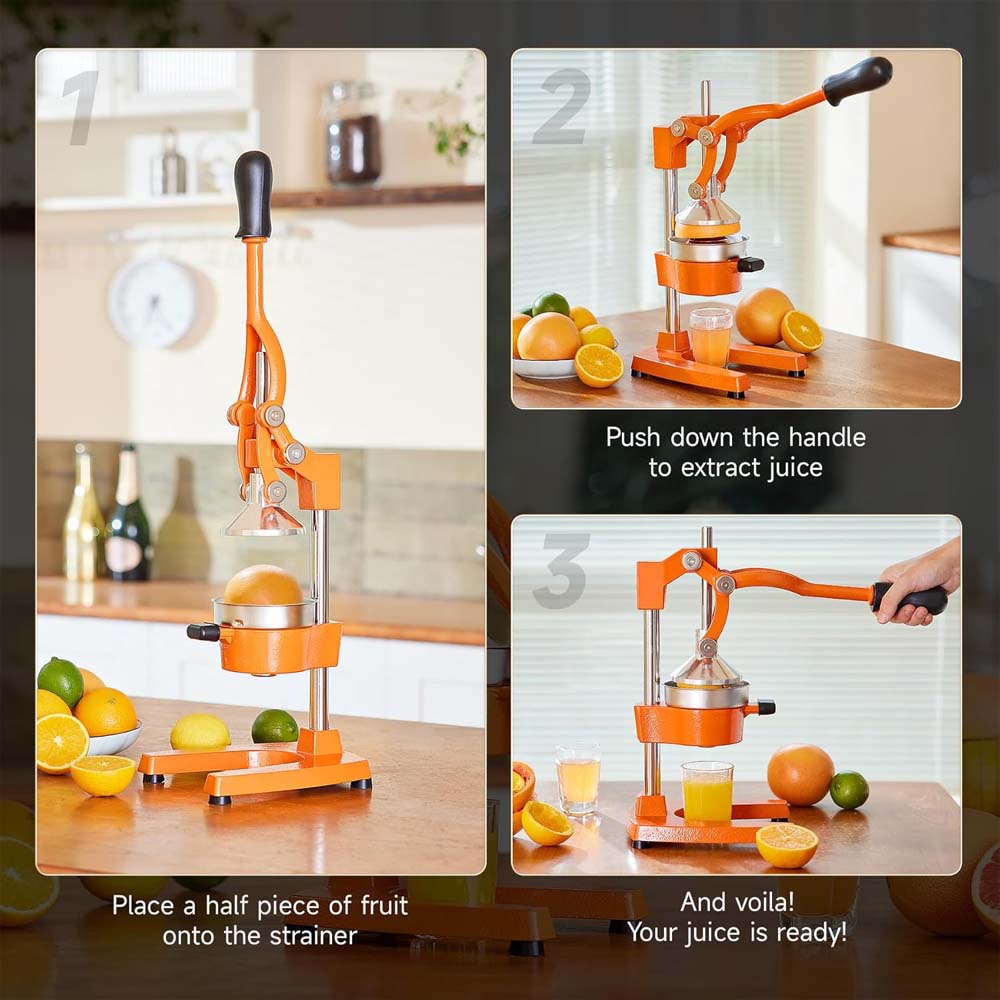 Hand Press Manual Citrus Juicer