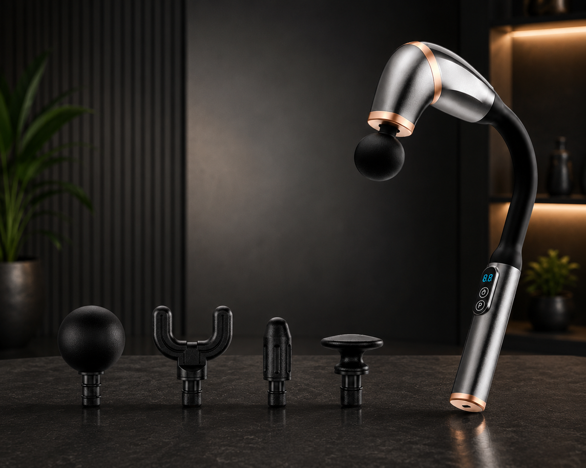 Extended Handle Massage Gun
