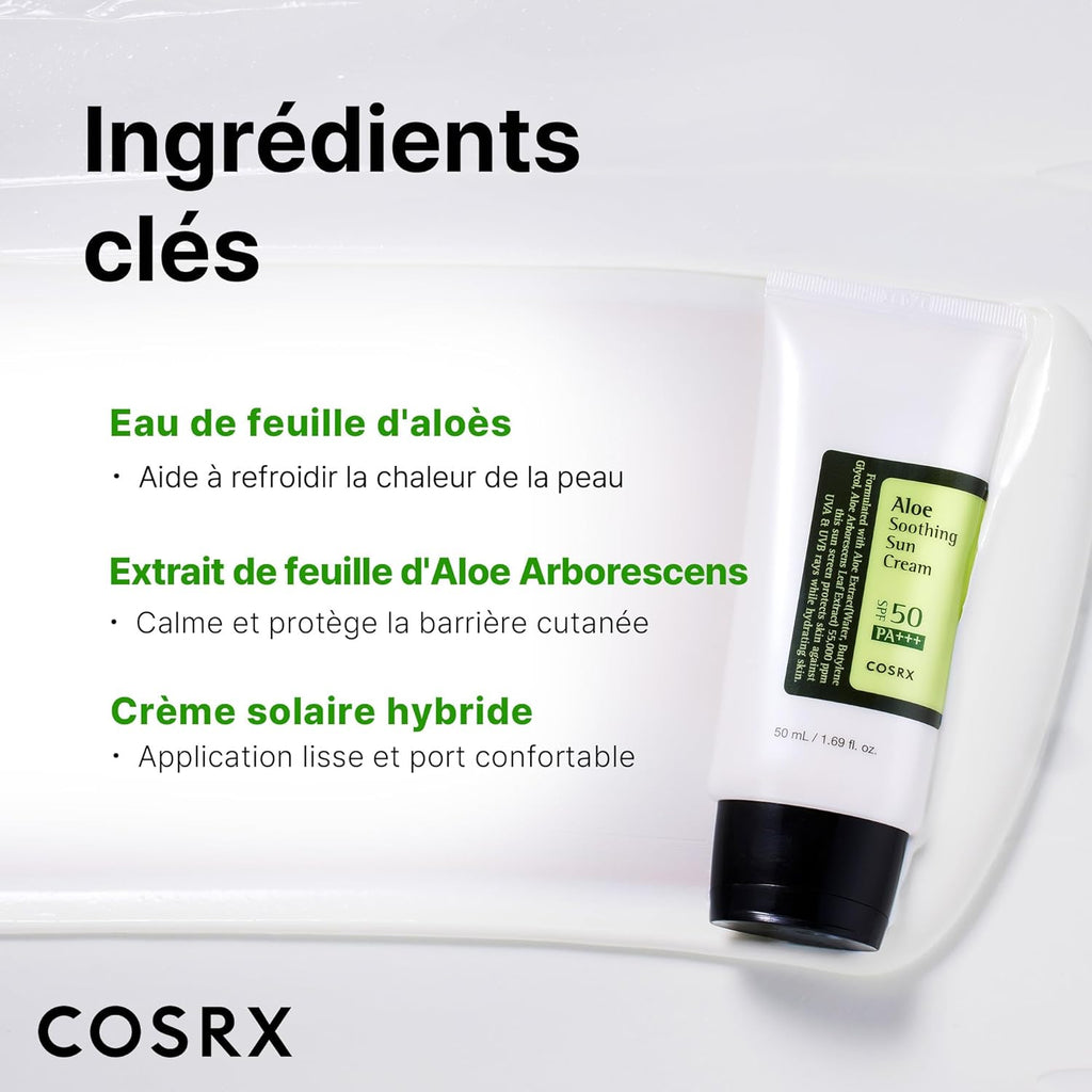 COSRX Aloe Soothing Sun Cream SPF50