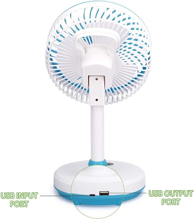 USB Charging Rechargeable Table Fan