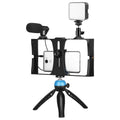 4-in-1 Vlogging Live Broadcast LED Selfie