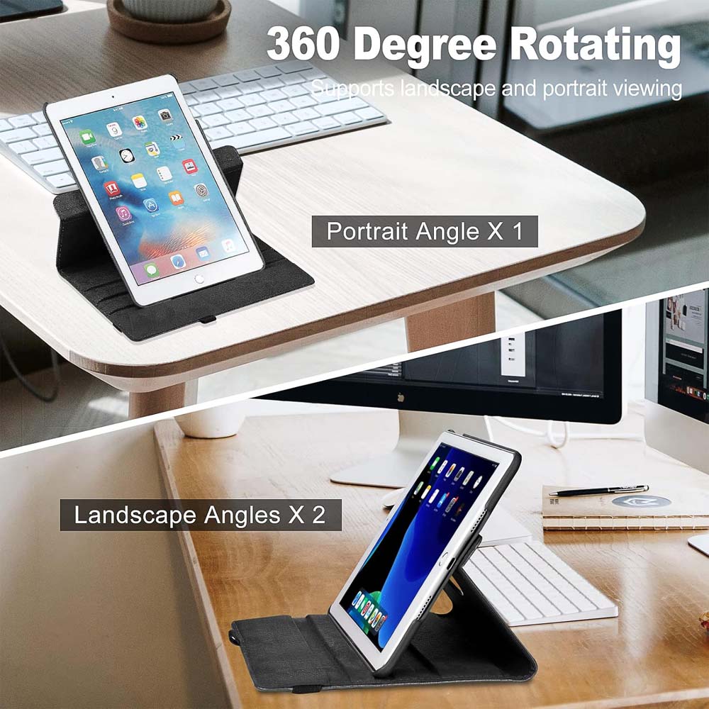 360° Rotating Case for iPad Air 1&2
