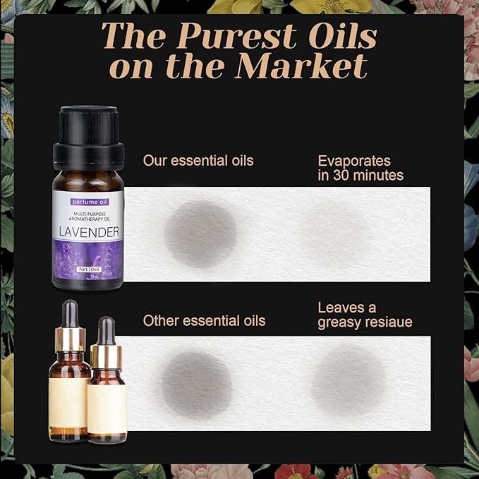 6-Pack Essential Oils Set - 10mL Bottles