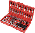 46-Piece 1/4-Inch Socket Set