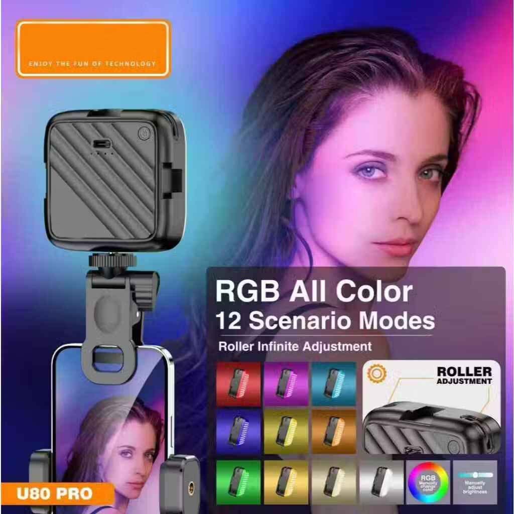 U80 Pro RGB LED Photography Light