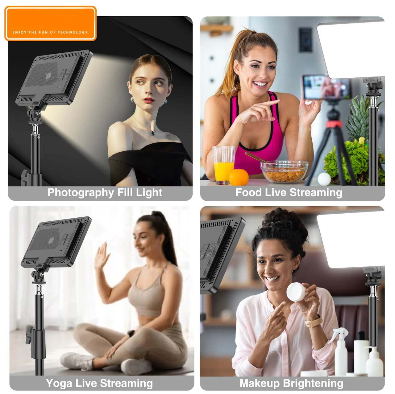 Live-E11 10W Bi-color LED Video Light