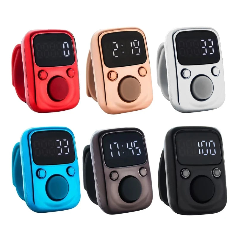 Digital LED Hand Tally Counter - Rechargeable