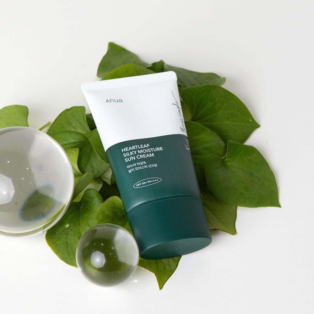Anua Heartleaf Silky Moisture Sun Cream