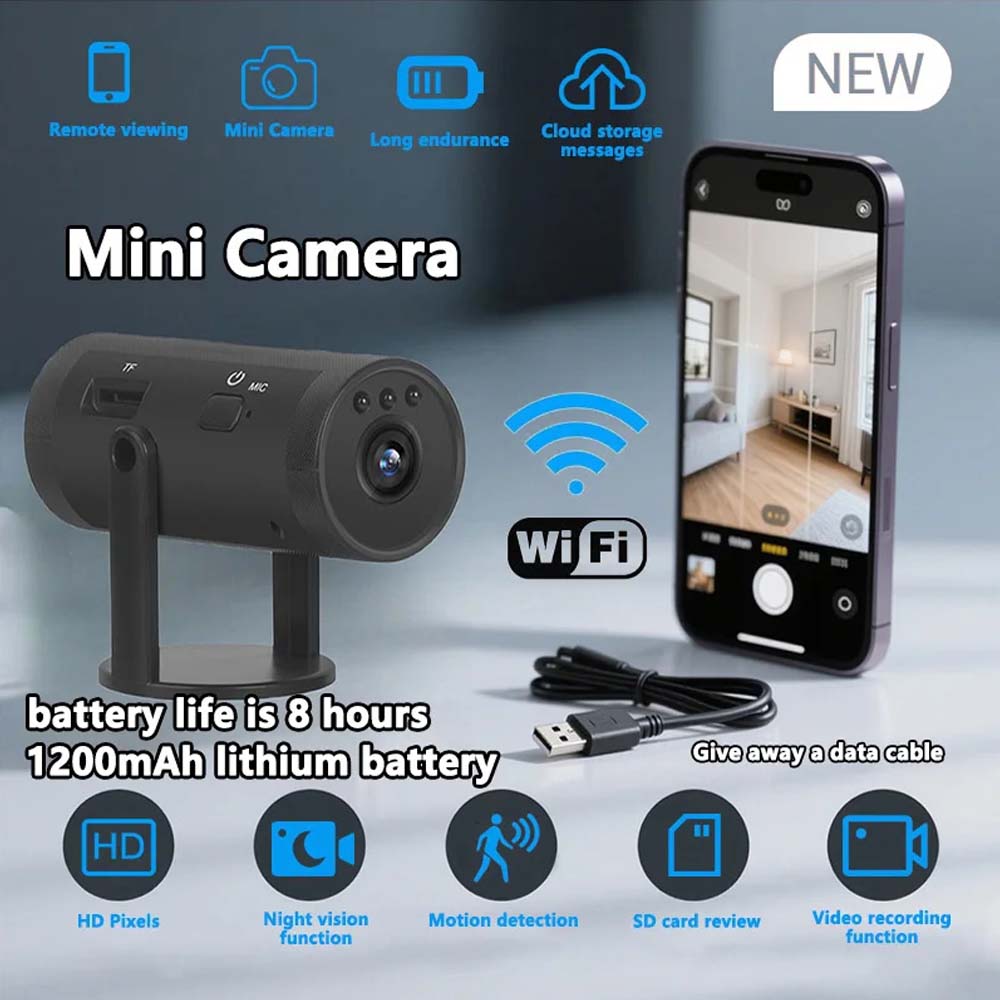 1080p Mini Camera with WiFi.